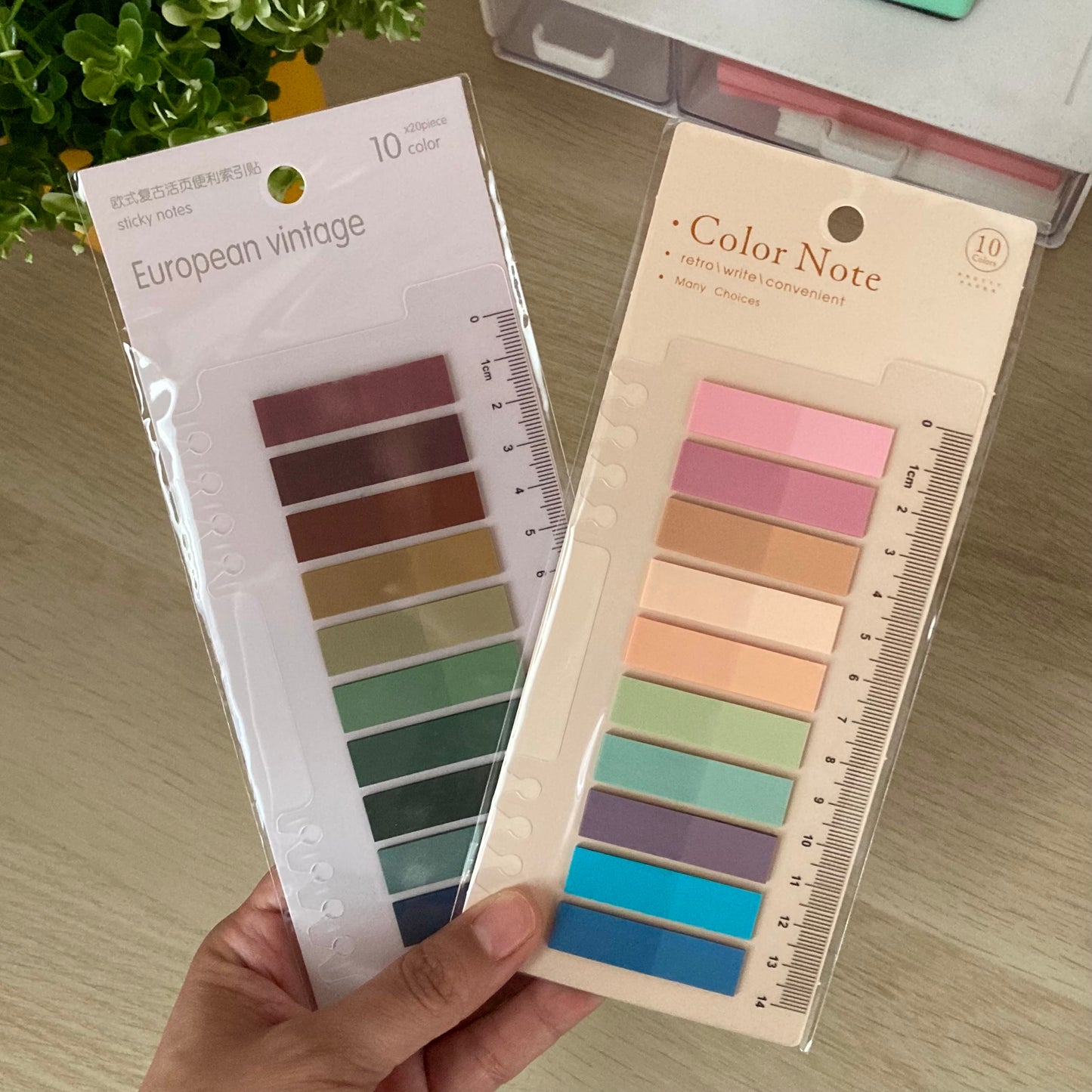 Marcapáginas 10 colores