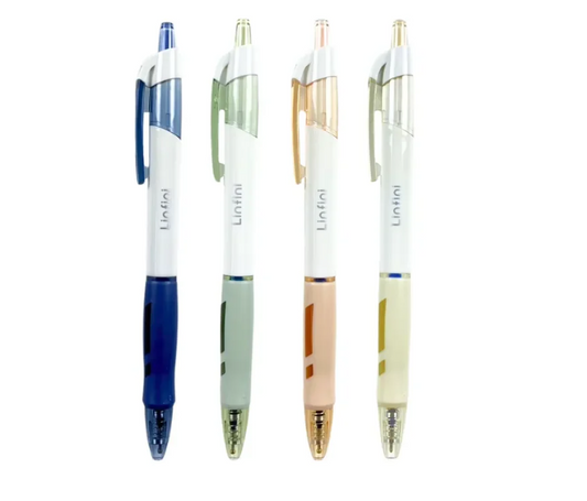 Bolígrafo Deli Linfini Q18-BL (0.7 mm) pasta azul
