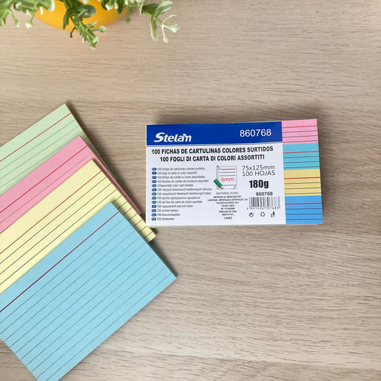 Flash cards colores