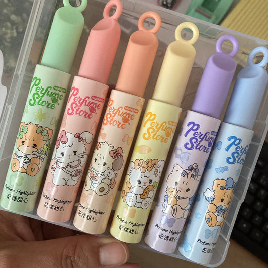 Destacadores Perfume Store (Set de 6)